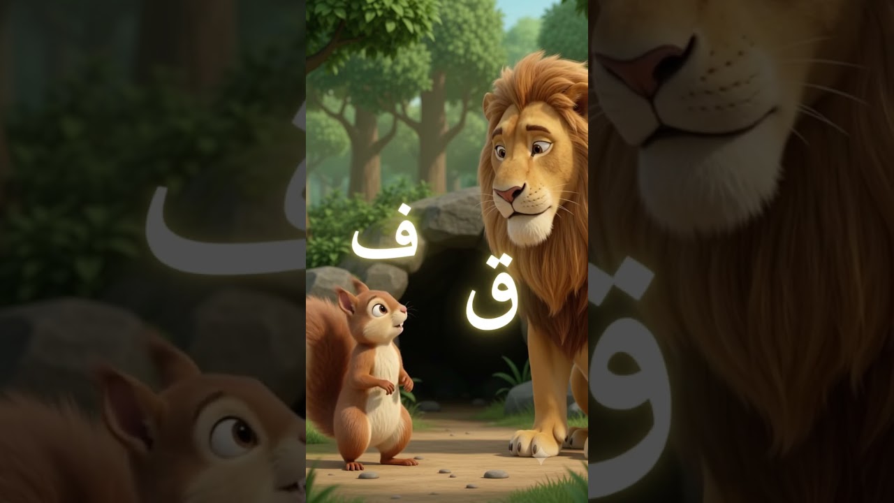 How to write Arabic letters ف and ق