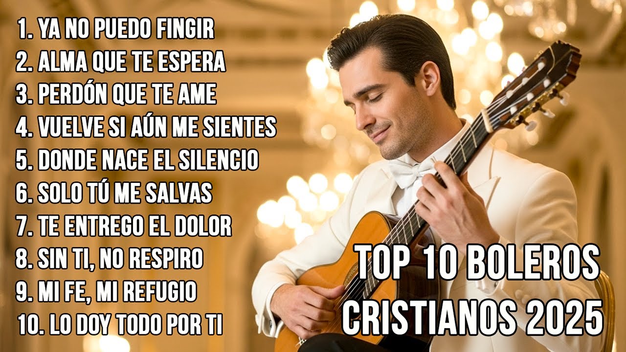 Top 10 Boleros Cristianos 2025: Canciones de Fe, Amor y Sanación para el Alma