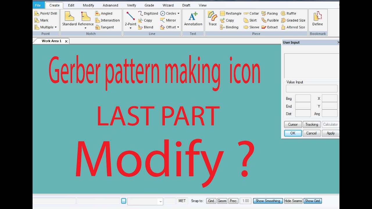 How to use pattern Design icon ,option ,,modify last part/pattern ...