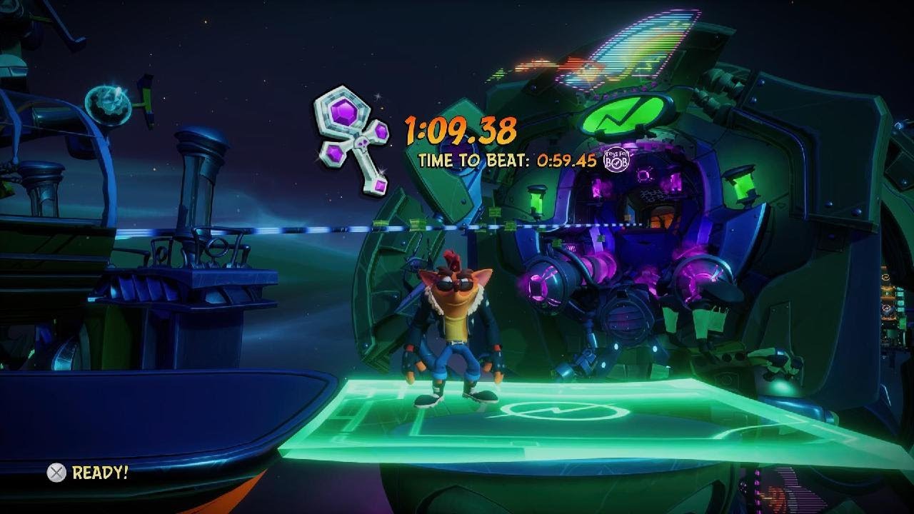 Crash Bandicoot 4 (PS5) Out For Launch Platinum Time Trial Relic (1