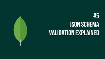 MongoDB #5 | JSON Schema Validation Explained
