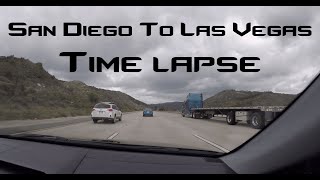 Detailed San Diego To Las Vegas | Time lapse Profile