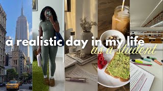 VLOG 💌 a realistic and productive day in my life as a college student in NYC