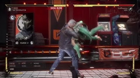 MK 11 The Terminator Combo Video