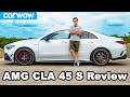 AMG CLA 45 Sレビュー-それが本当に60mphにどれほど速いかを見てください！