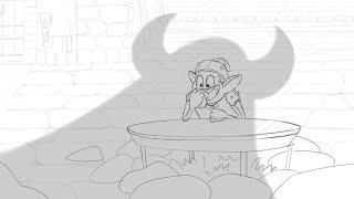 2D Traditional Animation - Goblin character “Rumblekin”