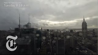 Hurricane Sandy | Timelapse of the Storm from The New York Times Building | The New York Times