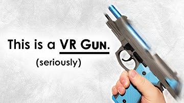 Voel ECHTE terugslag in VR. (Haptische wapencontroller)