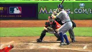 2012/05/12 Dickey's RBI hit-by-pitch