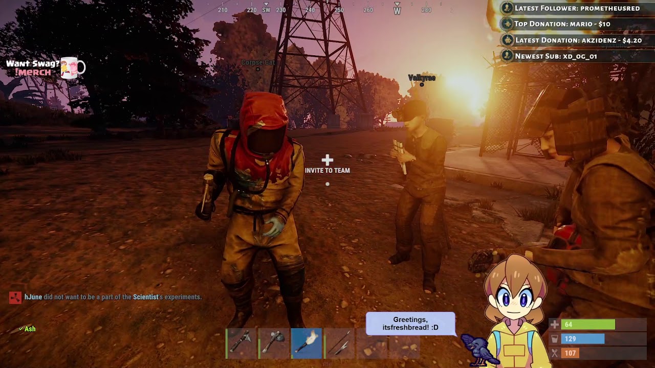 Finding CORPSE AFTER ETERNITIES OF LOOKING FOR HIM | OTV & Friends Rust ...