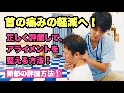 施術力UP‼️【首の痛み】頸部のアライメント「評価1」