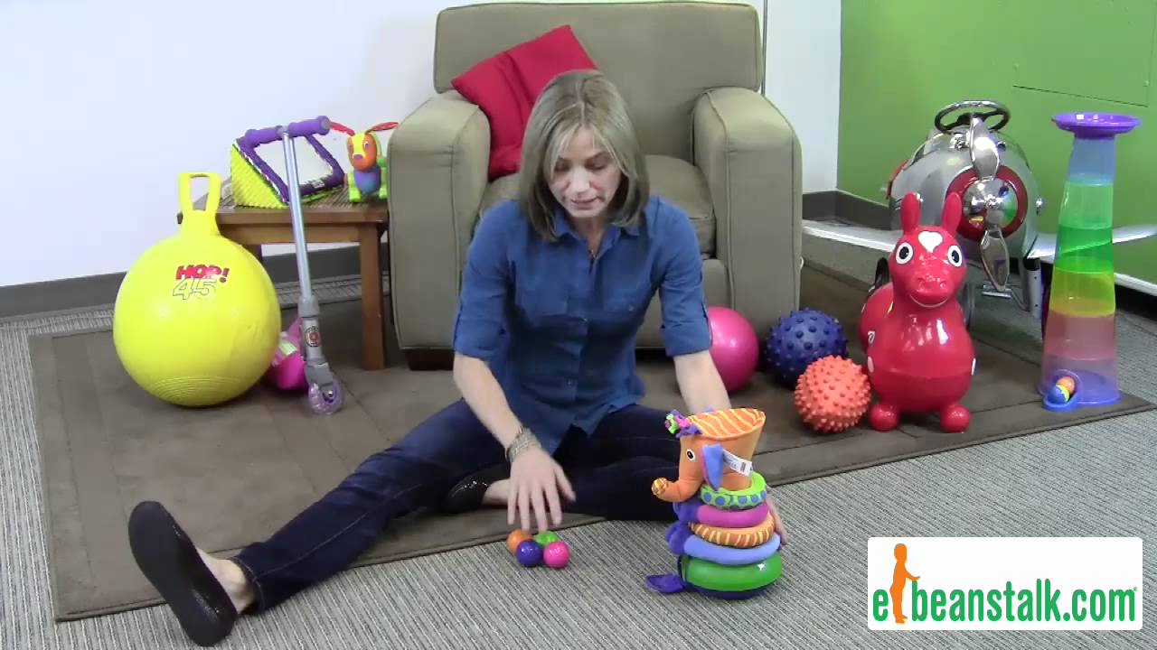 Stacking Toy and Ball Game