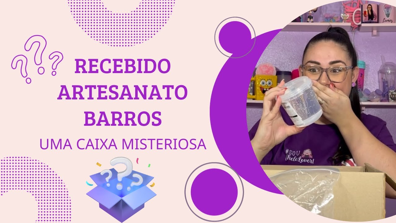 Caixa Misteriosa do ARTESANATO BARROS