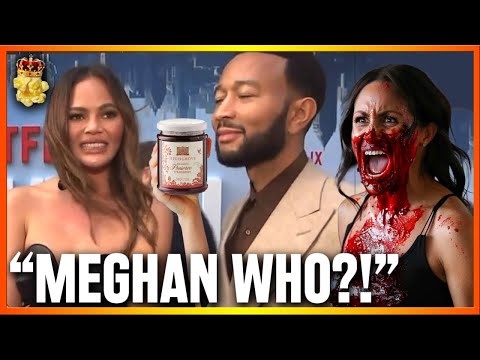 OUCH! Chrissy Teigan SLAMS Meghan Markle & Her Jam On Red Carpet As William & Catherine Celebrate!