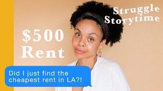 I Paid $500 For Rent in LA. 💰| STRUGGLE STORYTIME