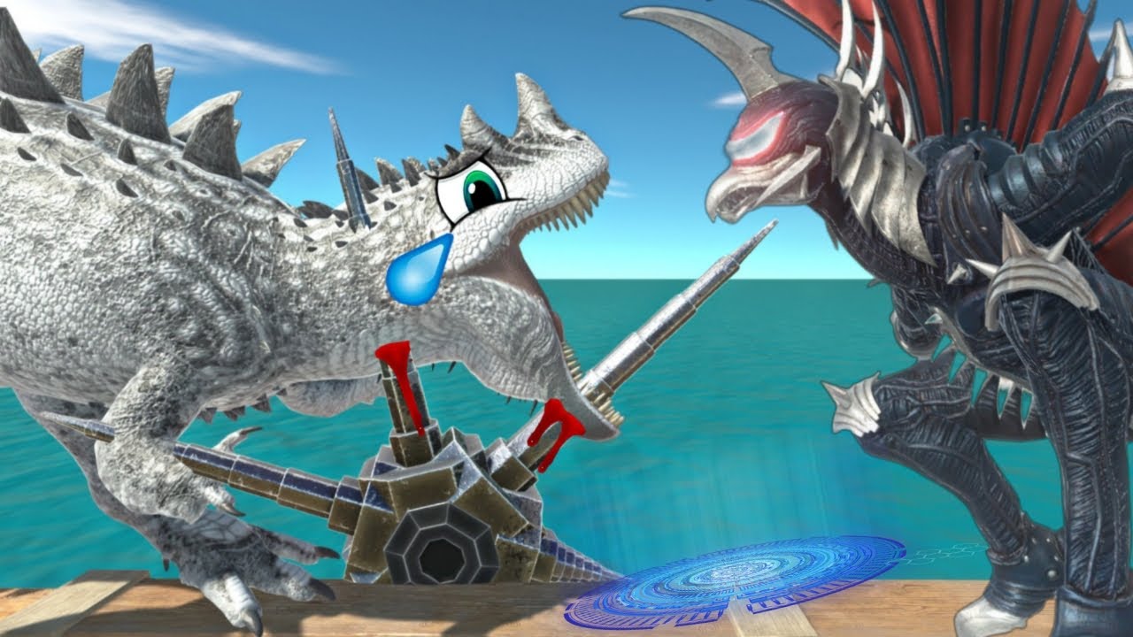 Dodge the Spinning Spikes and Reach the Evolution Gate to Battle Kaiju - ARBS