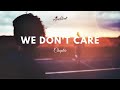 Chapter - We Don't Care