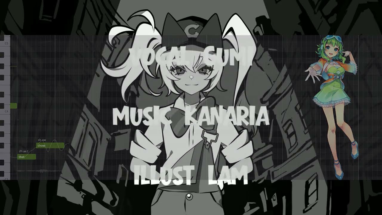 【GUMI SV2 Eng】Kanaria - Cartoon Girl (카툰 걸)【SynthV Cover】