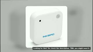 INKBIRD IBS-TH2 Bluetooth Waterproof Smart Temperature and Humidity Sensor with Data Logger Suitable