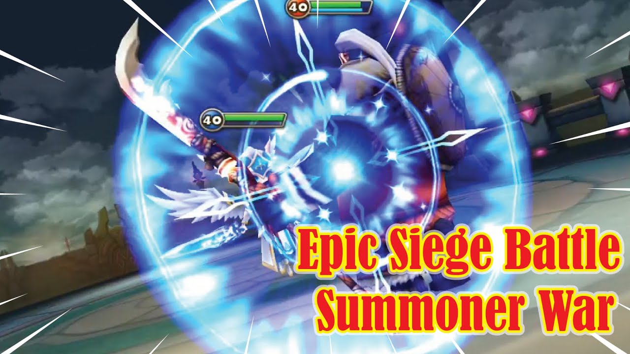 Mix Epic Battle - Siege Battle G1 Summoner War (Summoners War) - YouTube