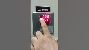 LNT VAF 4110 Programming #schneider #lnt #cns #abb #energymeter #kwhmeter #shorts #short #voltage