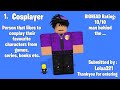 25 Types Of Roblox Players