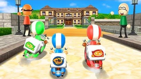 Wii Party Minigames -  Homer Simpson Vs Matt Vs Steph Vs Tyrone (Master COM)