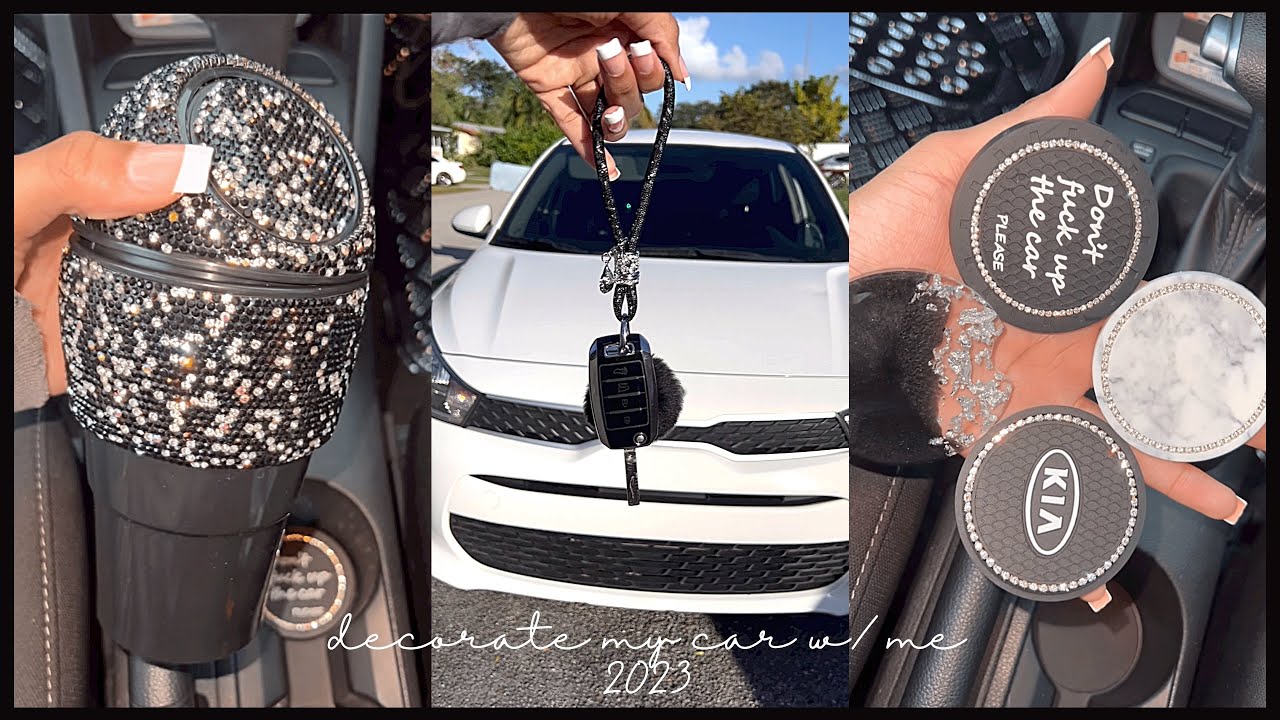 Decorate My Car with Me 2023 *Classy & Cute Accessories* YouTube