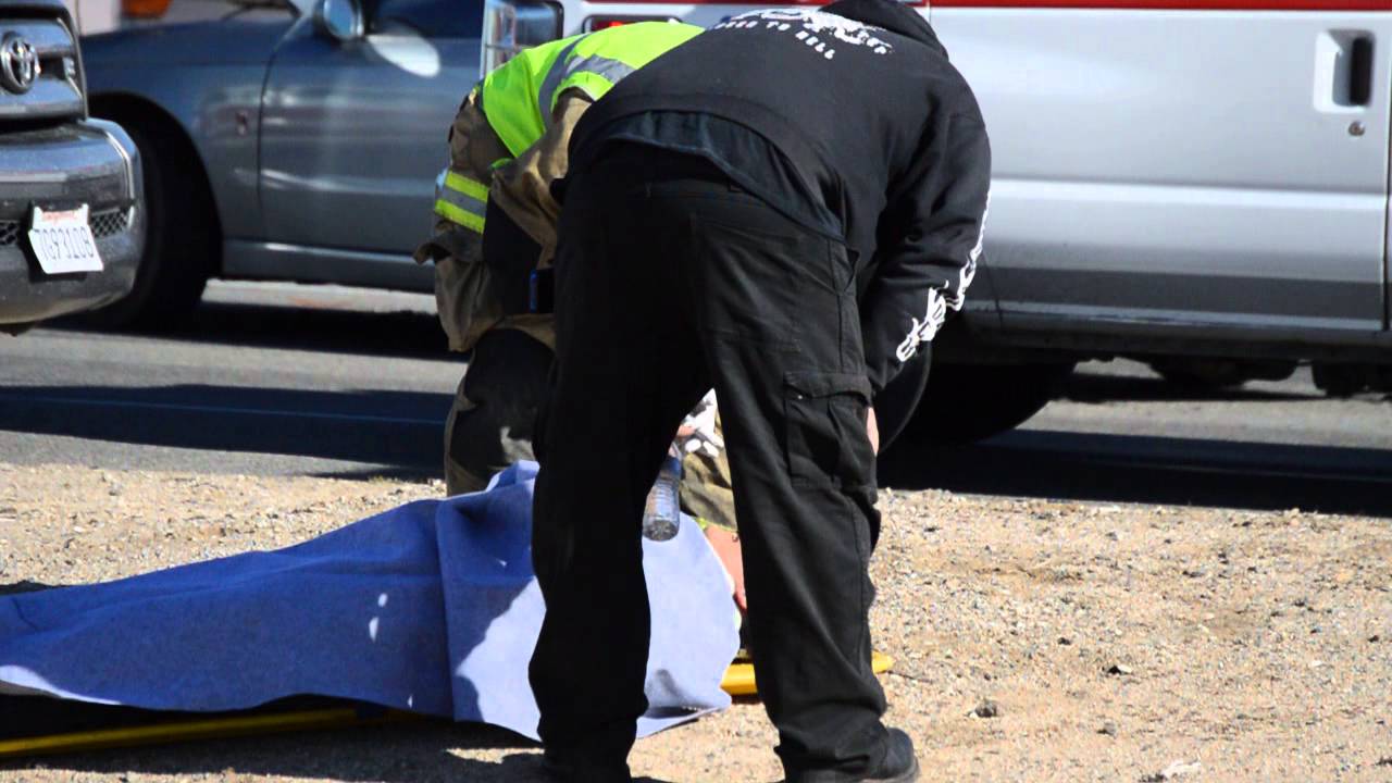 TC Rancho Rd & 395 (Multiple Vehicle Accident) (Adelanto, CA) YouTube