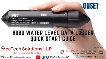 HOBO ONSET Water Level Data Logger Quick Start Guide