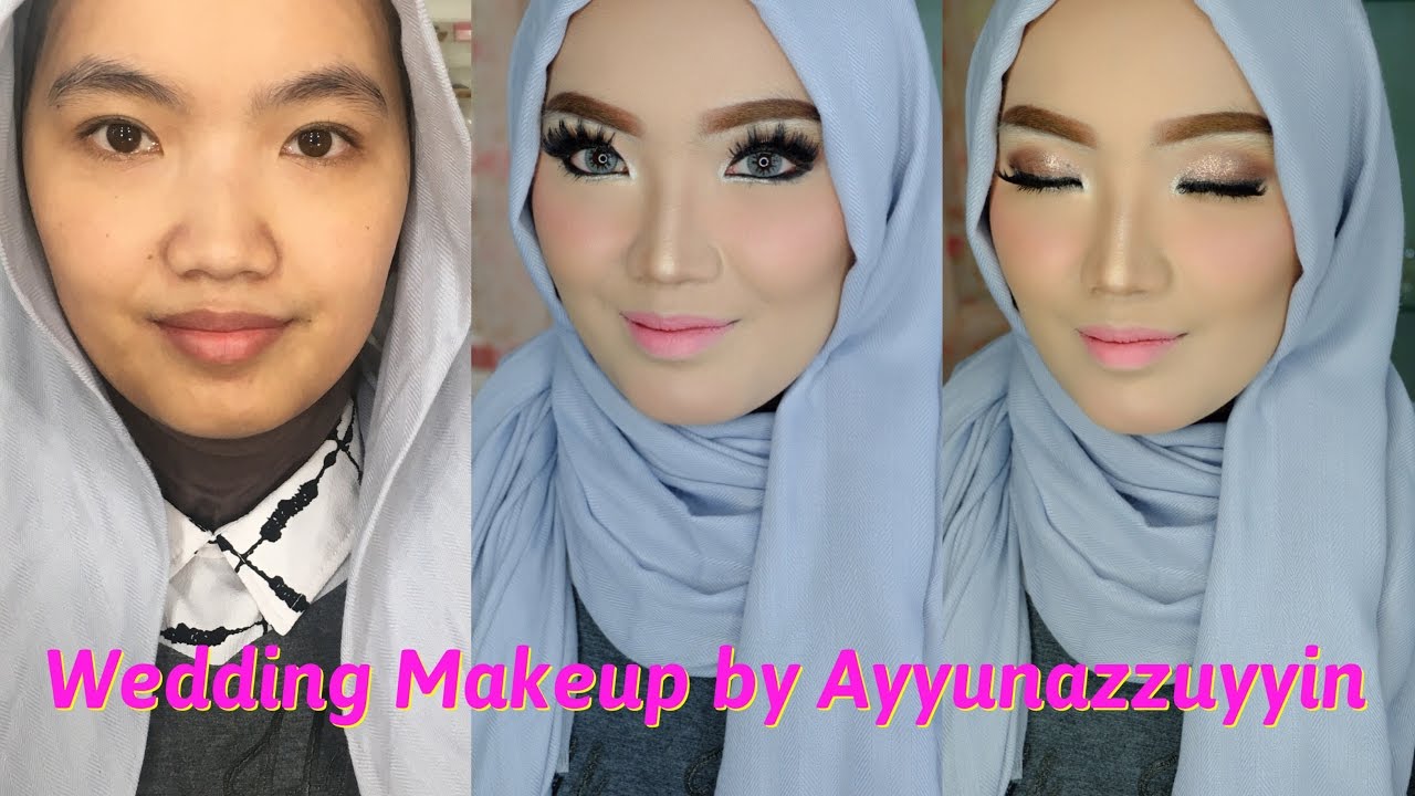 Tutorial Wedding Makeup Trial Ayyunazzuyyin YouTube