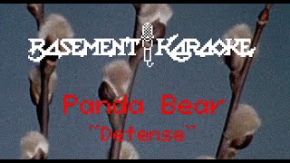 Panda Bear - DEFENSE - Basement Karaoke - Instrumental with Lyrics, background vocals