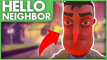SECRET CHARACTER + HIDDEN BASEMENT AREAS - Hello Neighbor (Alpha 2 No Clip Outside The Map!)