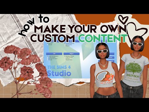 HOW TO CREATE CC USING SIMS 4 STUDIO| Install + Tutorial + Tips #thesims4 #sims4mods #sims4cc
