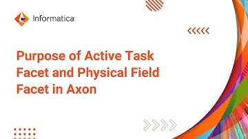 Purpose of Active Task Facet and Physical Field Facet in Axon