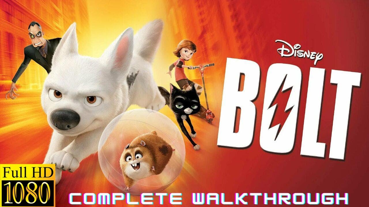 Longplay of Bolt (Wii, 2008)-Complete Walkthrough in HD