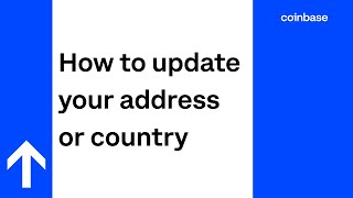 How to update your address or country