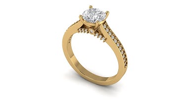 ||Making of Solitaire Ring in Matrix9 ||Solitaire Ring Tutorial ||Jewelry cad Design ||Matrix Design