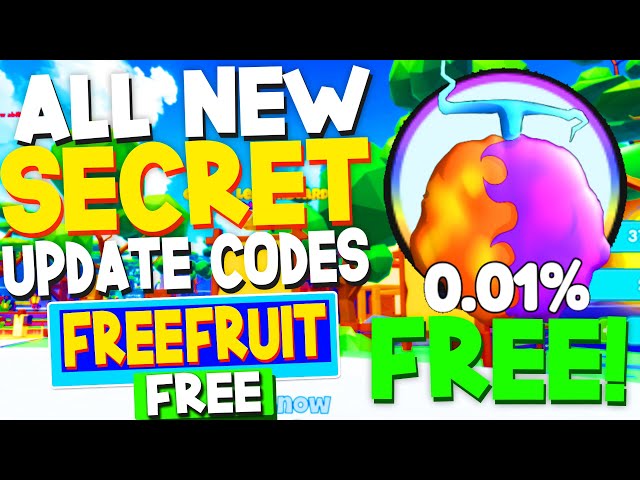 ALL CODES WORK* [EASTER!] Anime Fruit Simulator ROBLOX, NEW CODES