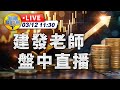 【上午11:30 即時直播】期貨發財樹-林建發期貨分析師 03/12盤中直播