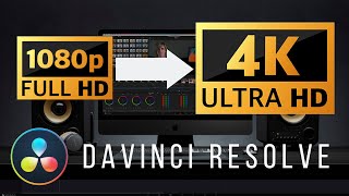 Jak zvětšit 1080p Full HD videa do 4K Ultra HD za pomocí funkce Superscale v Davinci Resolve