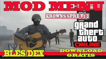 GTA V ONLINE- [PS3] [MOD MENU KR0WS SPRX V1.3 1.25/1.26] + DOWNLOAD