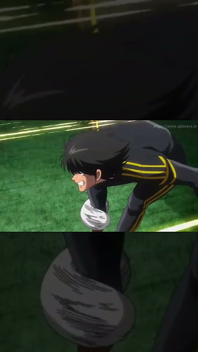 Hyuga First Ever Tiger Shot Captain Tsubasa  #captaintsubasa #anime
