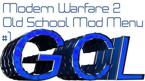 [MW2/PS3] Old School Mod Menu #1  +Download