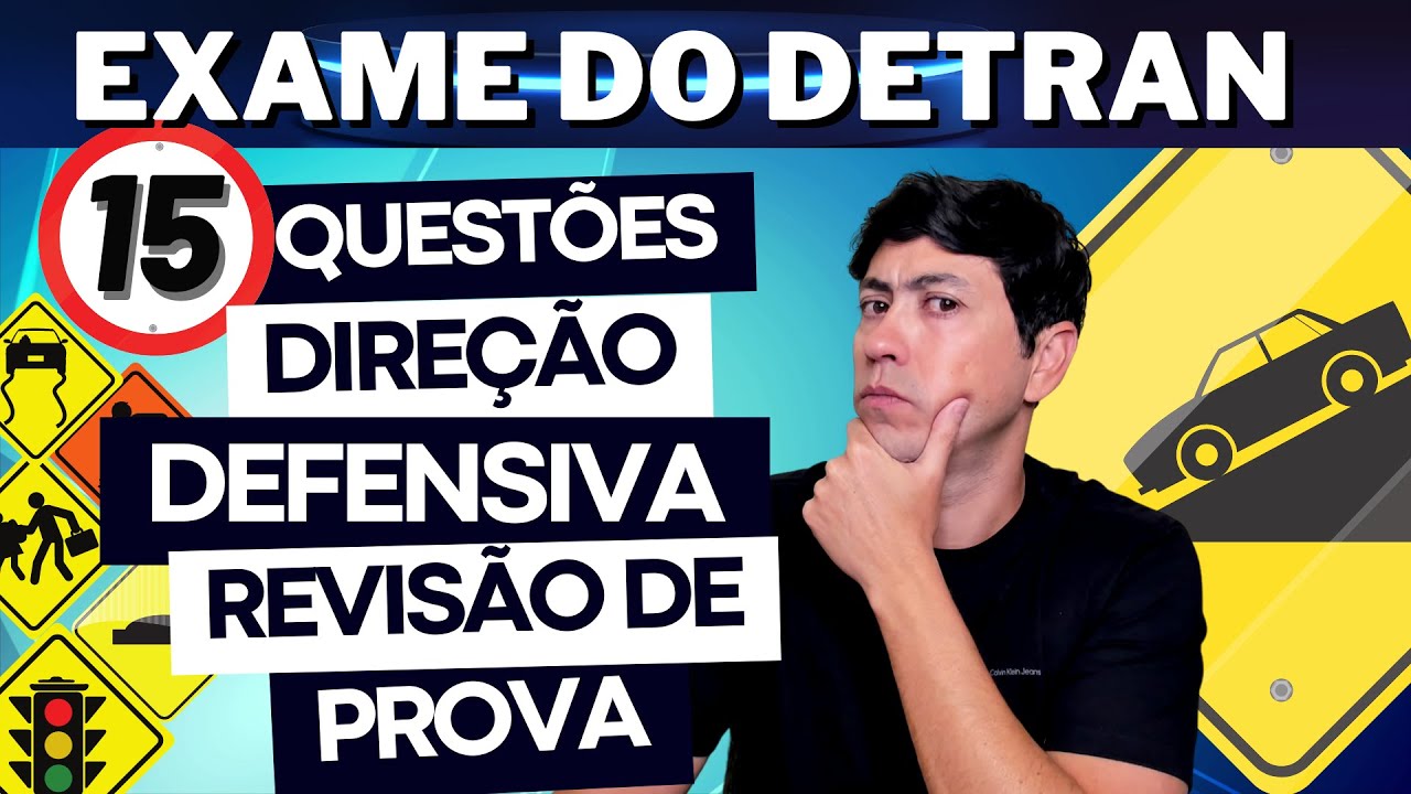 SUPER AULA DO EXAME TEÓRICO DO DETRAN - PROVA SIMULADA DETRAN 2023 ...
