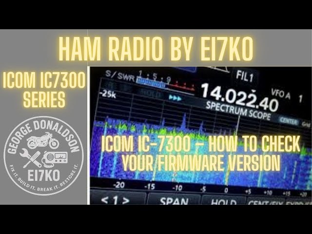 Ham Radio Reference Guides Icom IC-7300 Accessory Bundle - Programming ...