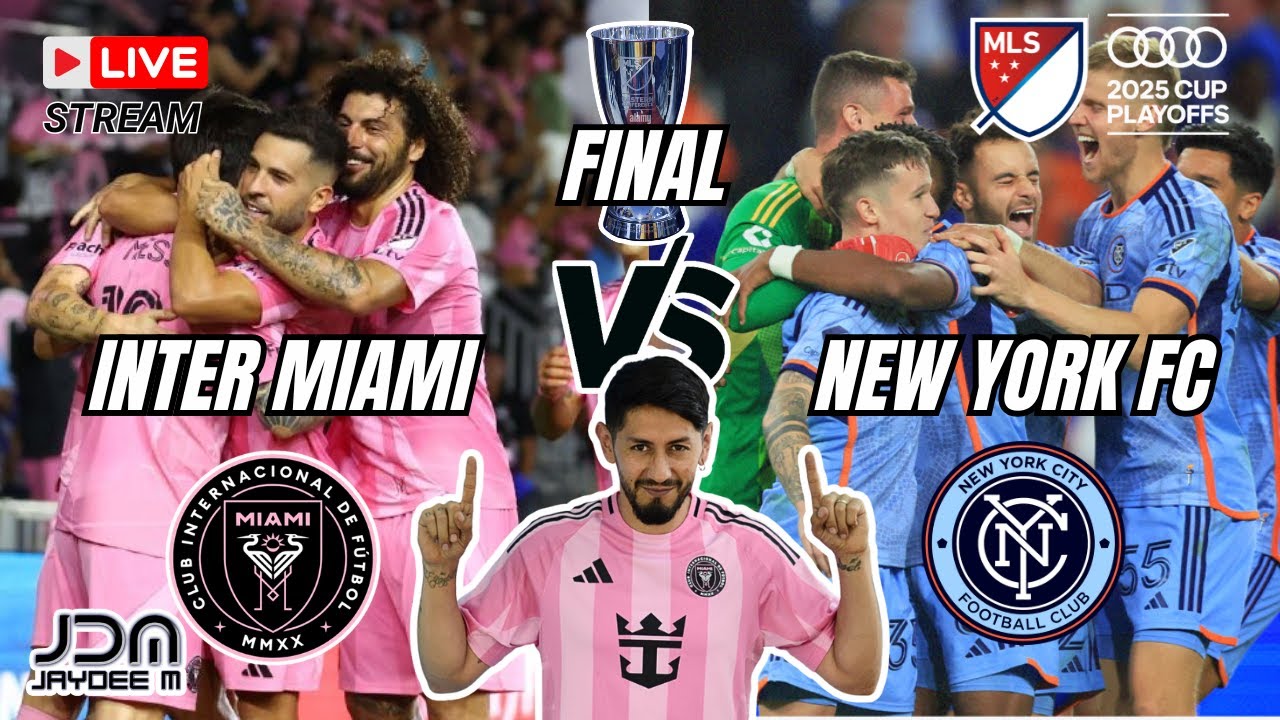 🔴INTER MIAMI VS NEW YORK CITY FC - FINAL DE CONFERENCIA - MESSI TITULAR Y VA POR TODO!!!!