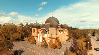 Cerkiew Hagia Sophia - Mądrości Bożej w Białymstoku 4K Z dronem w stolicy Podlasia