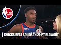 RJ Barrett on how Knicks shut down Victor Wembanyama, Spurs on defense | NBA on ESPN