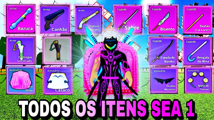 COMO PEGAR TODOS OS ITENS SEA 1 NO BLOX FRUITS ATUALIZADO 2023
